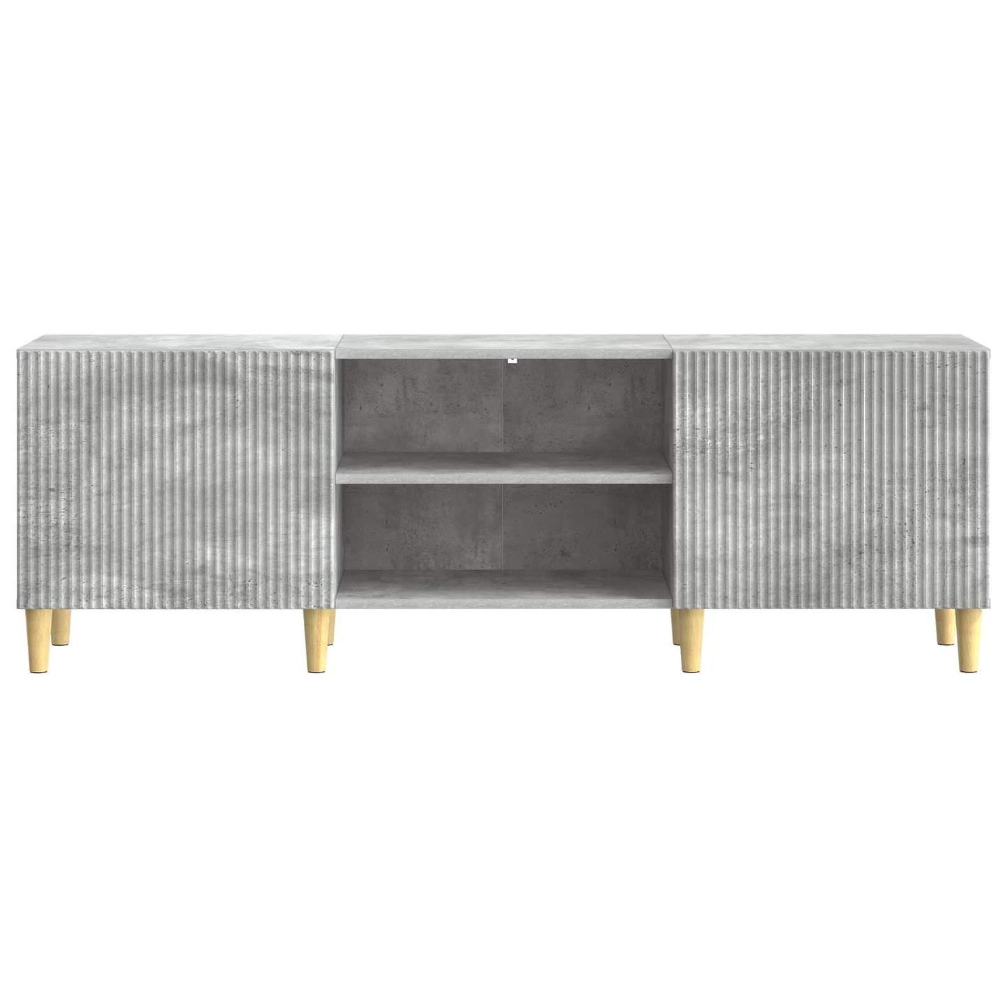 TV-Schränk Betongrau 150 x 31 x 50 cm Holzwerkstoff