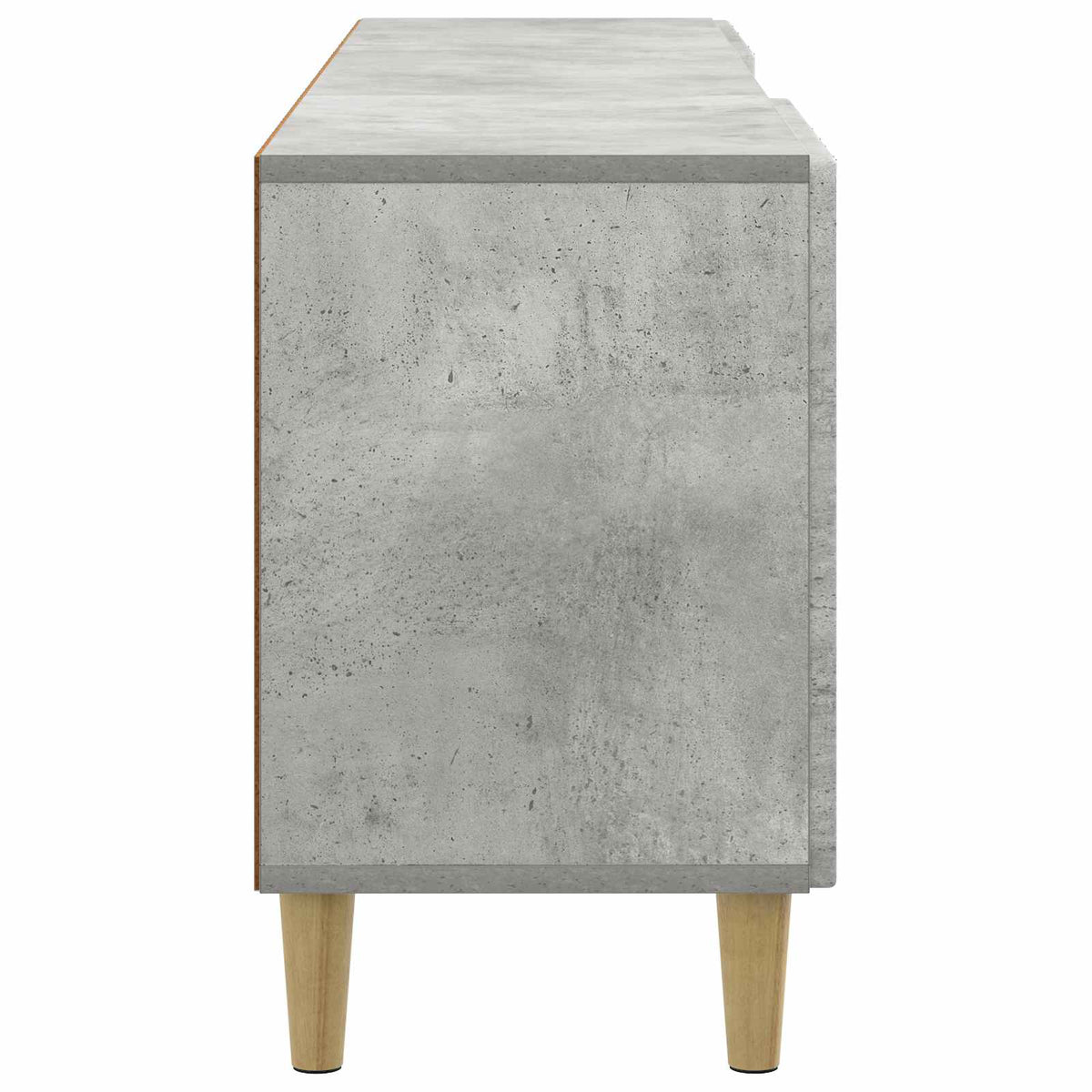 TV-Schränk Betongrau 150 x 31 x 50 cm Holzwerkstoff