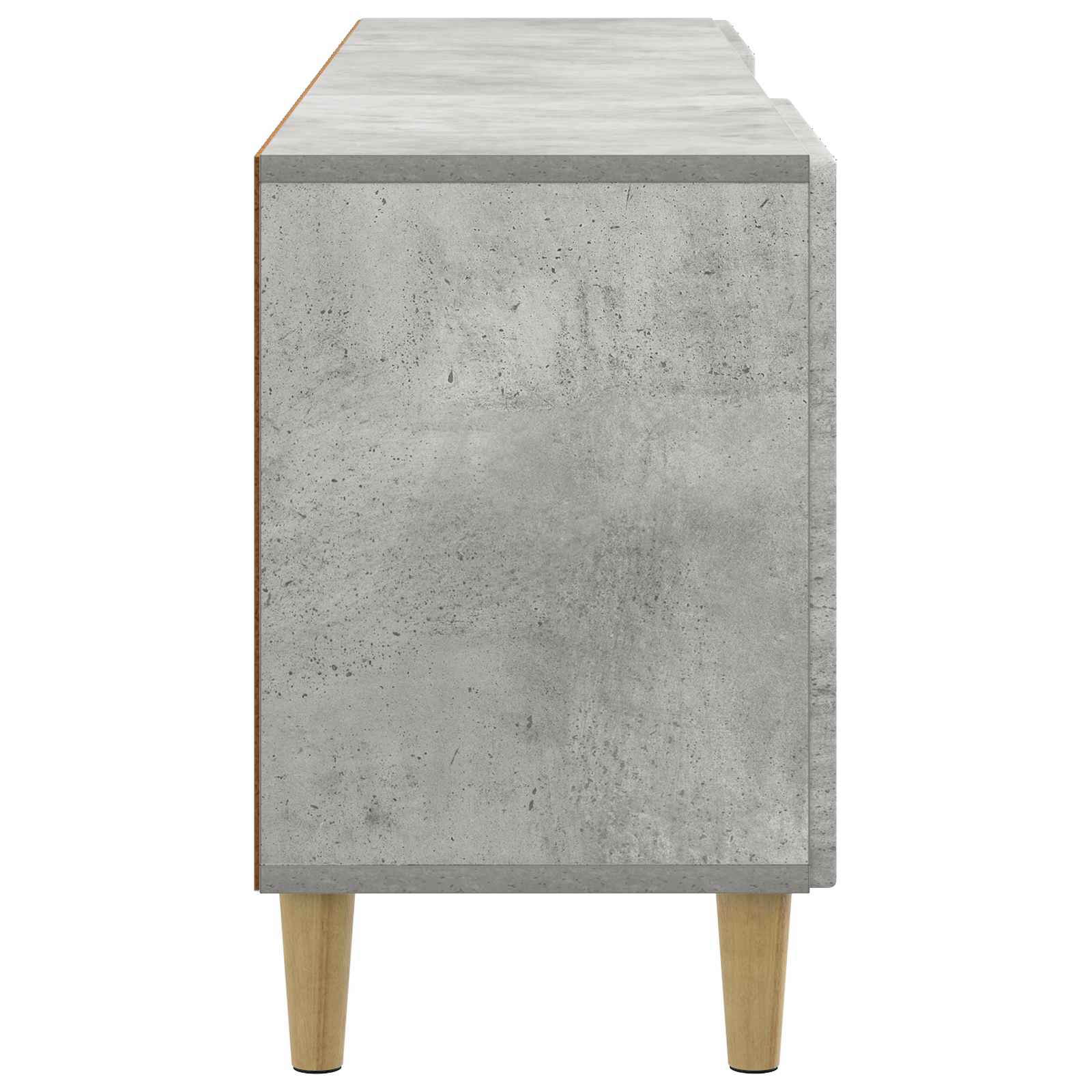 TV-Schränk Betongrau 150 x 31 x 50 cm Holzwerkstoff