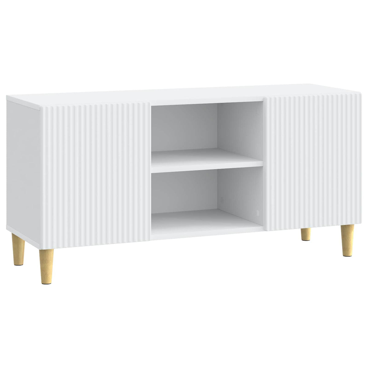 TV-Schränk Weiß 102 x 34,5 x 50 cm Holzwerkstoff