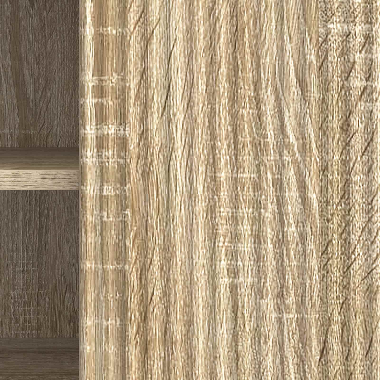TV-Schränk 102 x 34,5 x 50 cm Sonoma-Eiche Holzwerkstoff