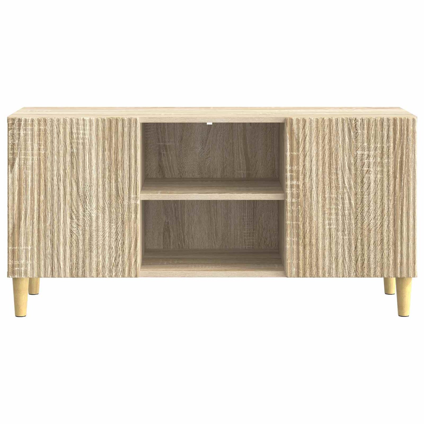 TV-Schränk 102 x 34,5 x 50 cm Sonoma-Eiche Holzwerkstoff