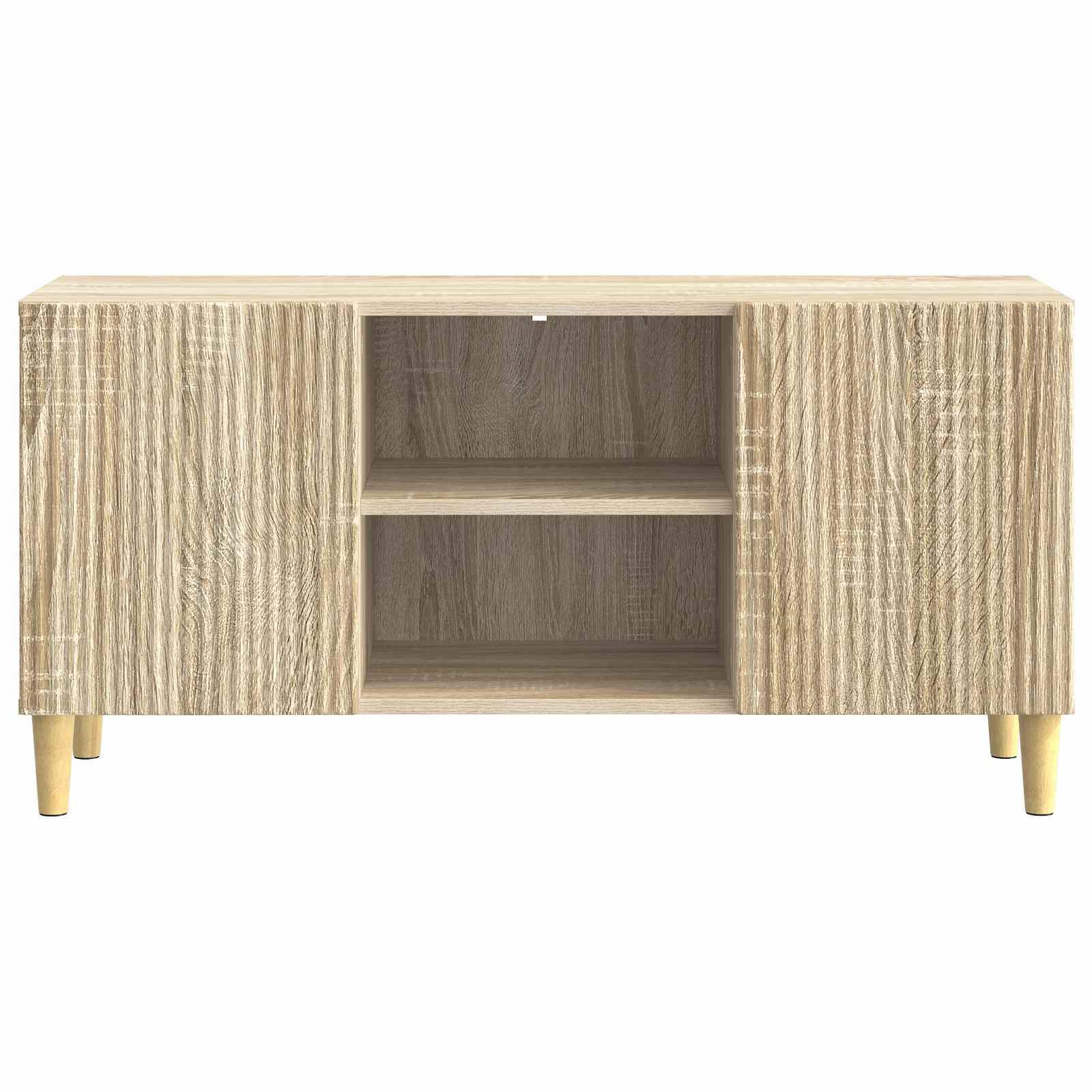 TV-Schränk 102 x 34,5 x 50 cm Sonoma-Eiche Holzwerkstoff