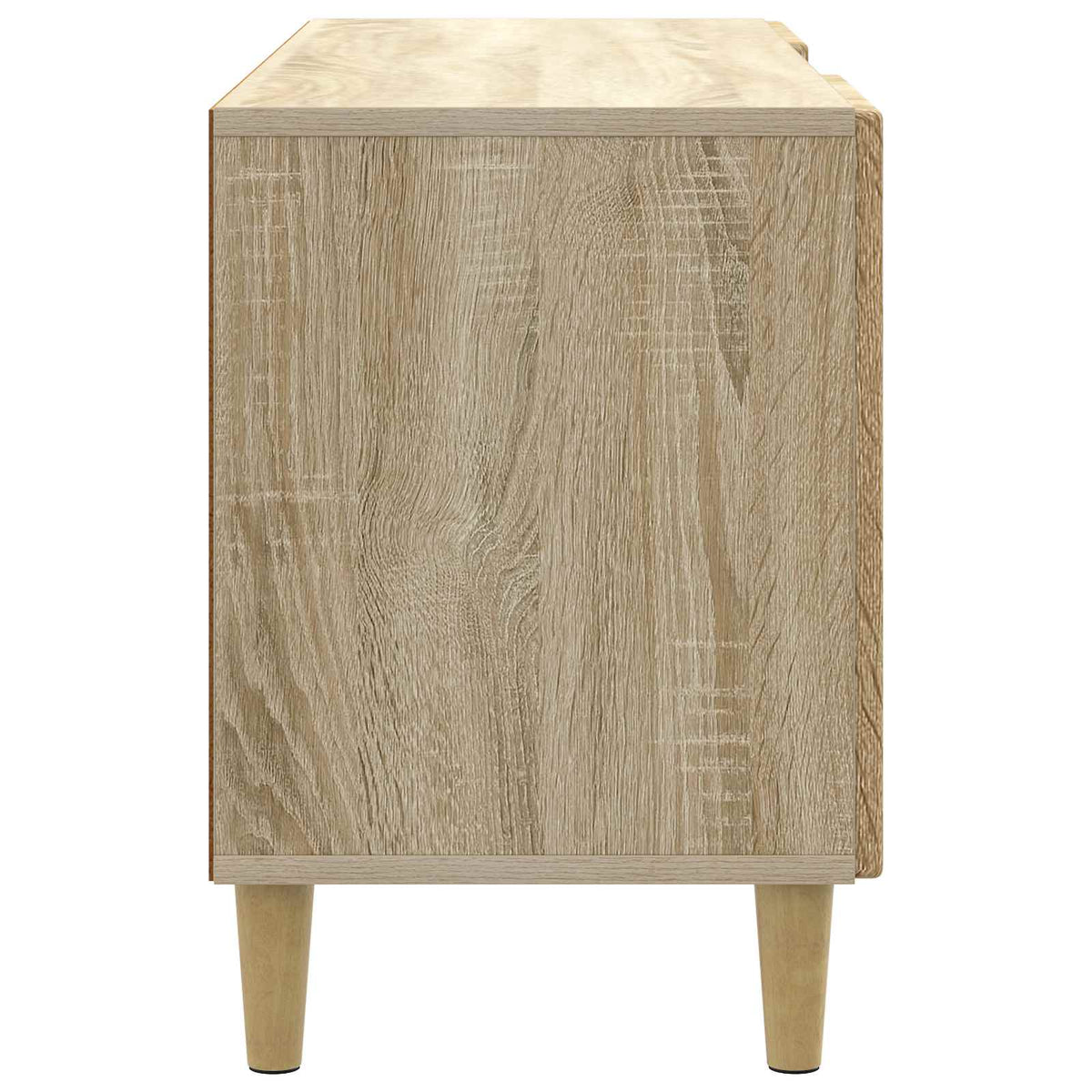 TV-Schränk 102 x 34,5 x 50 cm Sonoma-Eiche Holzwerkstoff
