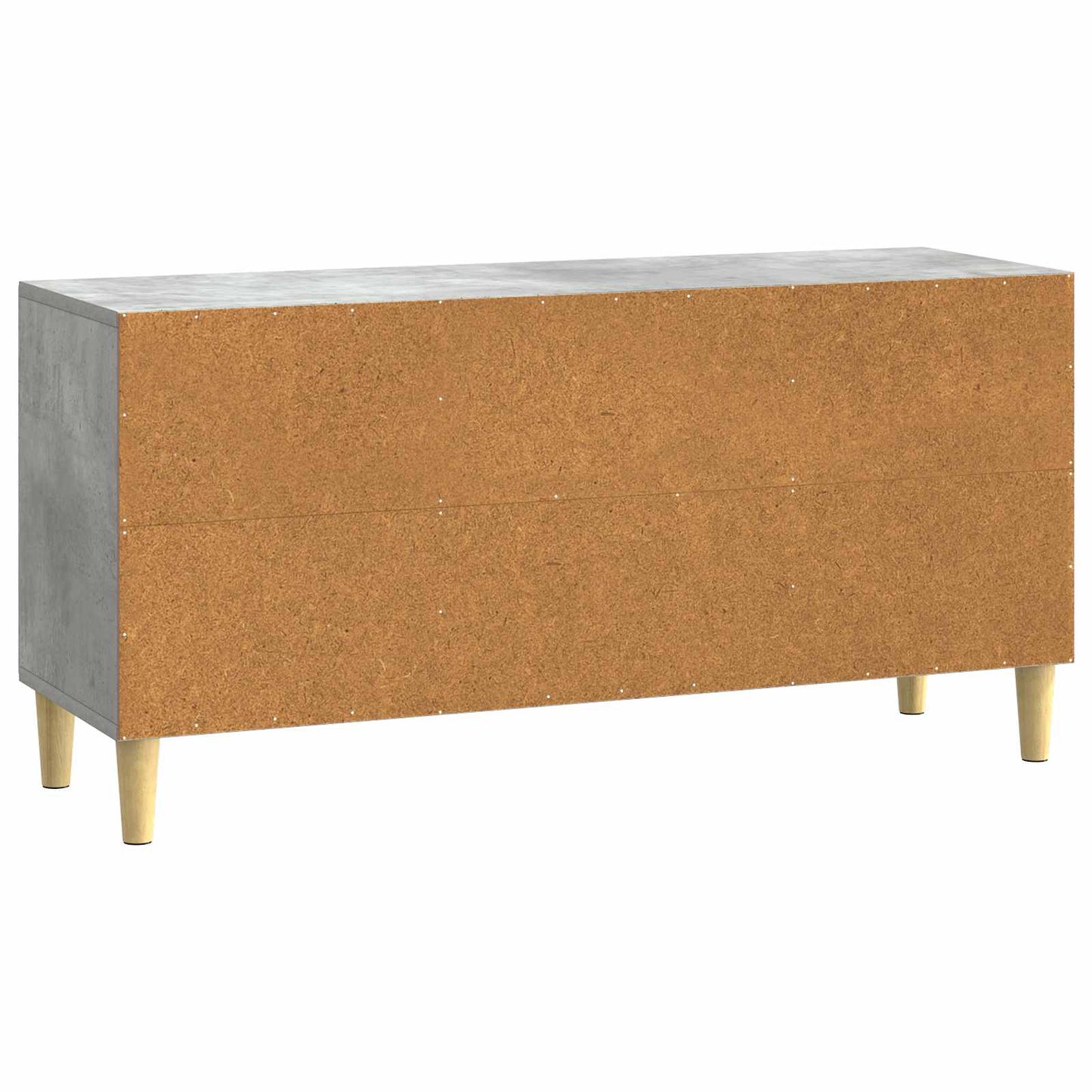 TV-Schränk 102 x 34,5 x 50 cm Betongrau Holzwerkstoff