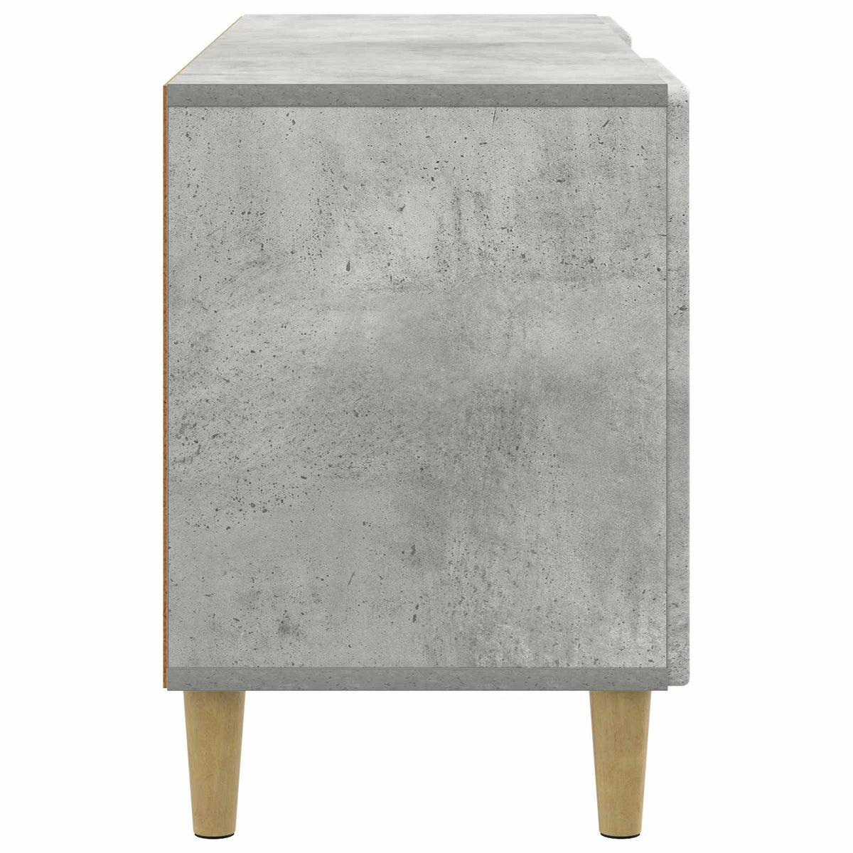 TV-Schränk 102 x 34,5 x 50 cm Betongrau Holzwerkstoff