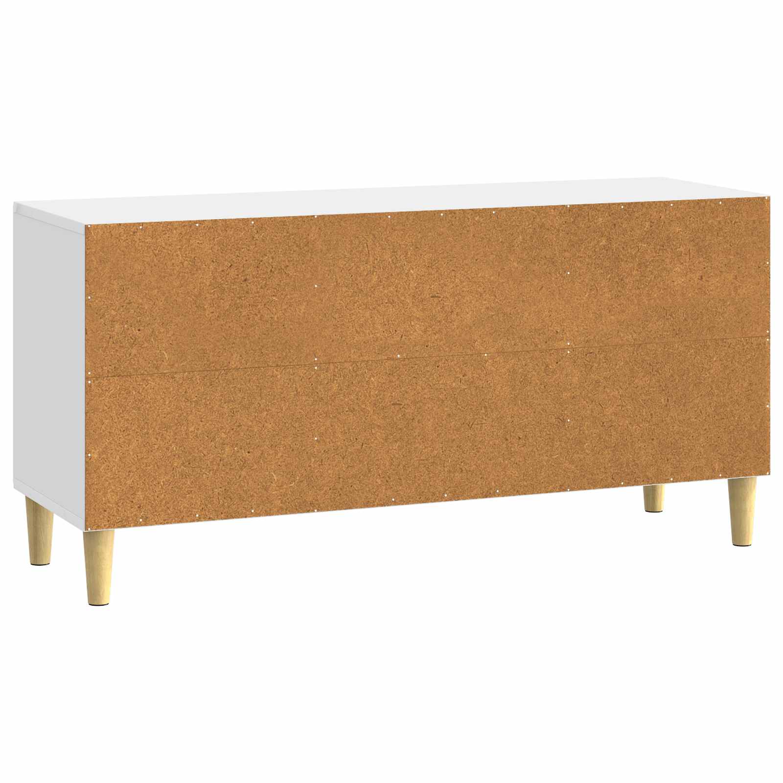 TV-Schränk 102 x 34,5 x 50 cm Hochglanz Weiß Holzwerkstoff