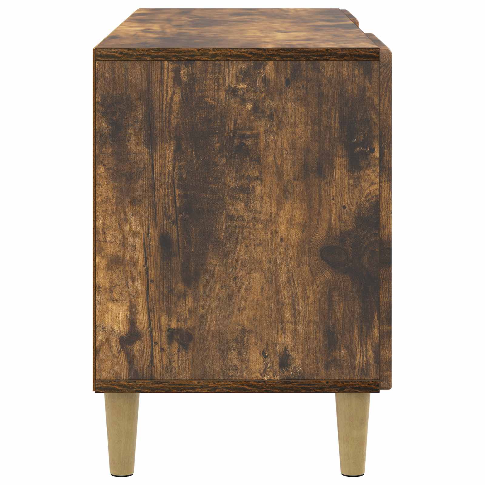 TV-Schränk 102 x 34,5 x 50 cm Räuchereiche Holzwerkstoff