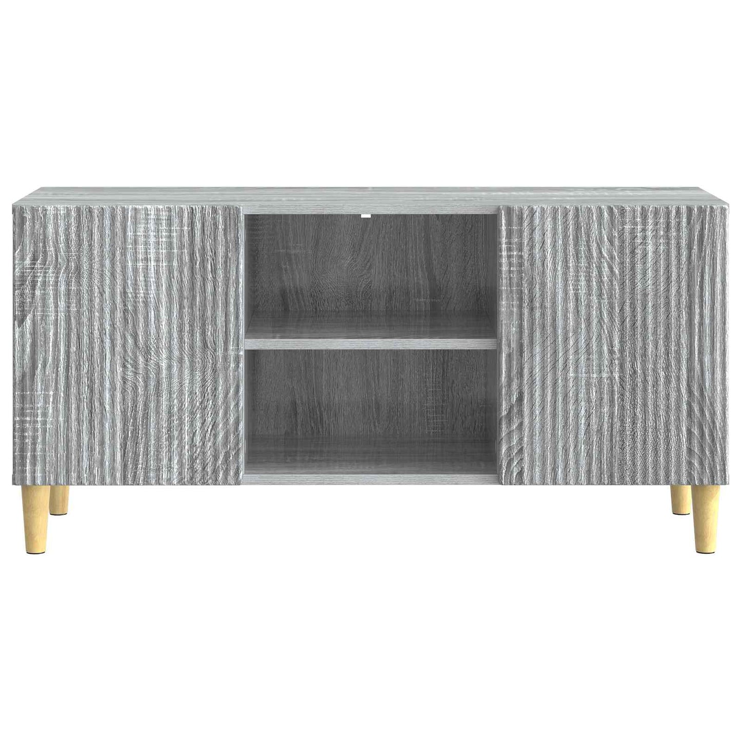 TV-Schränk 102 x 34,5 x 50 cm Sonoma-Grau Holzwerkstoff