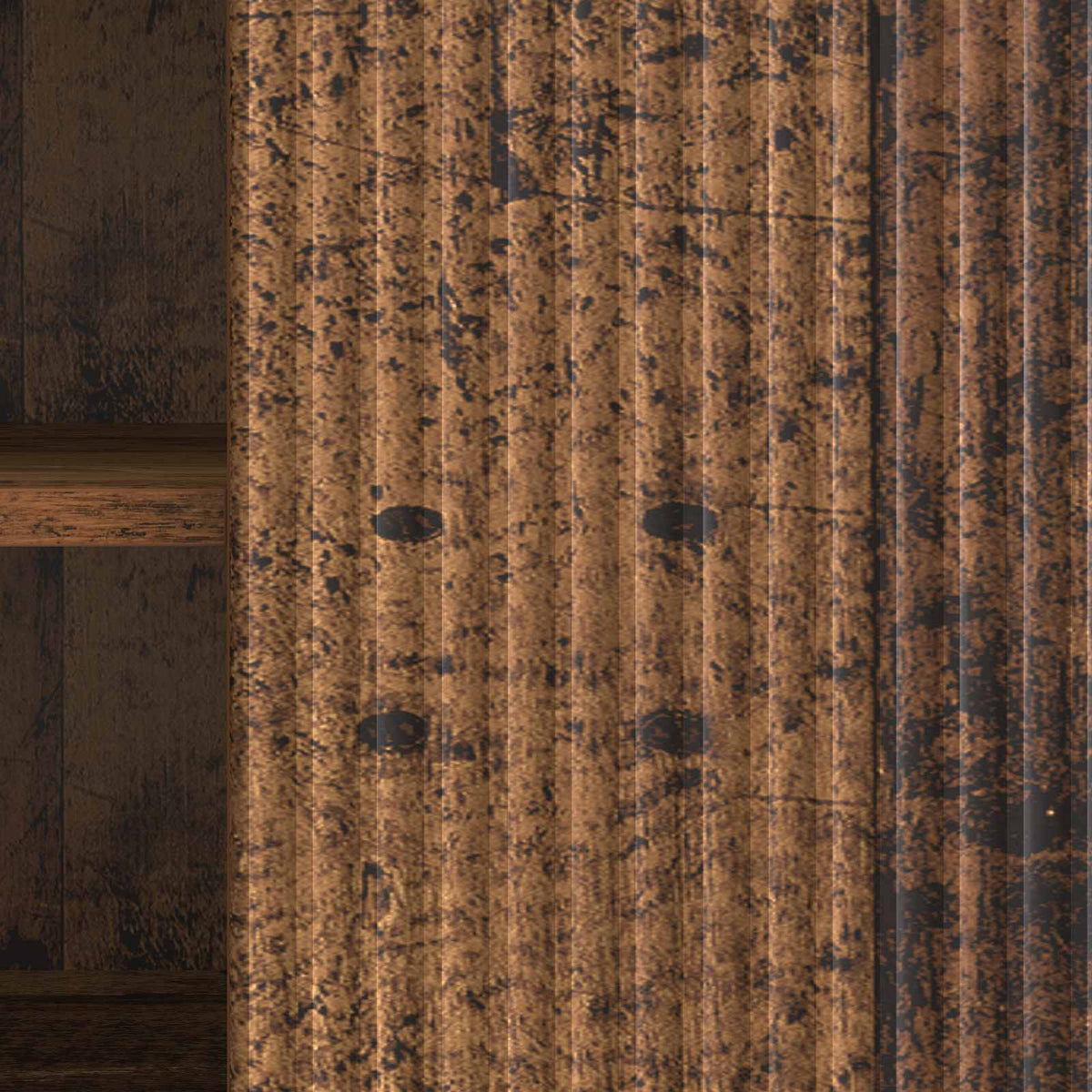 TV-Schränk 102 x 34,5 x 50 cm Altholz Holzwerkstoff