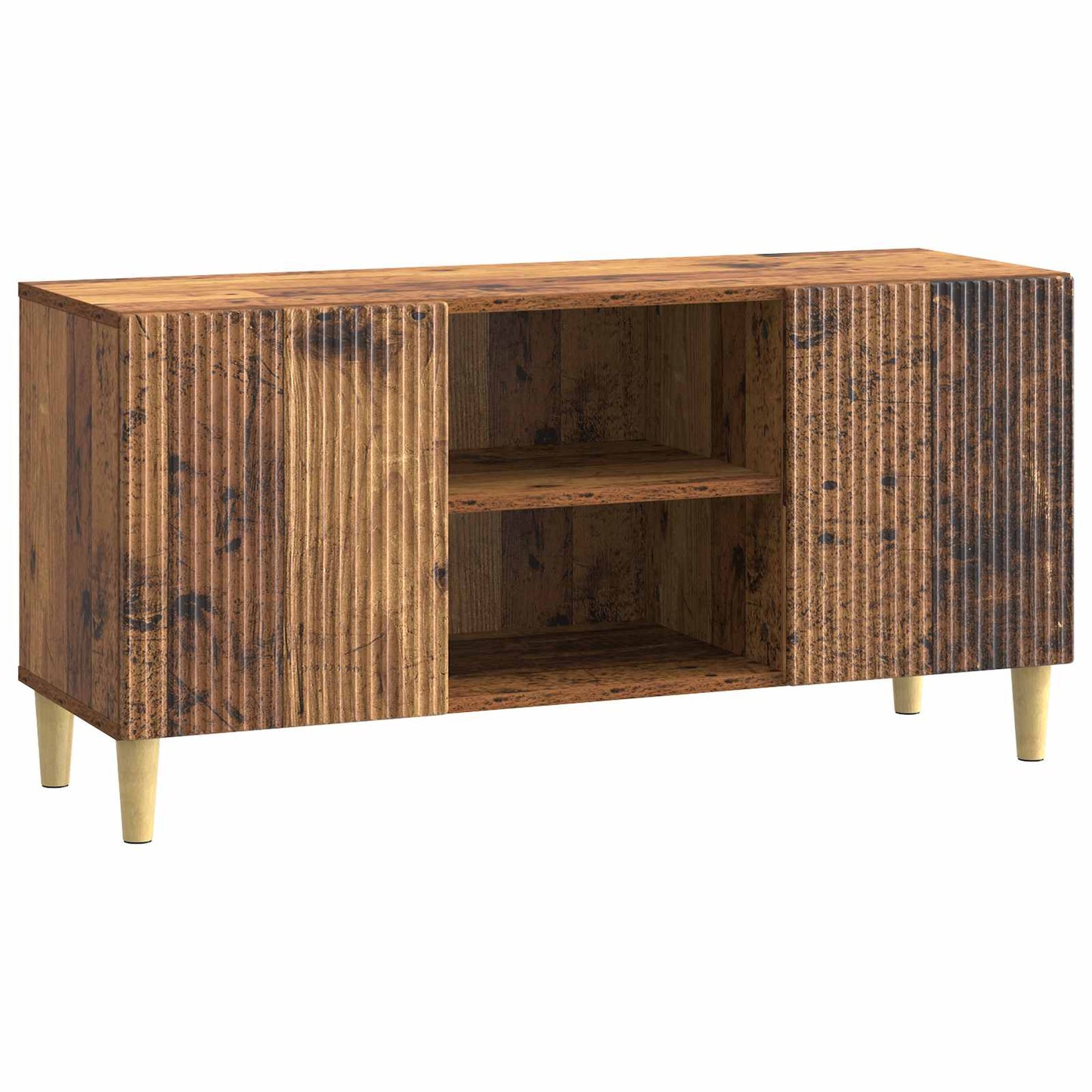 TV-Schränk 102 x 34,5 x 50 cm Altholz Holzwerkstoff