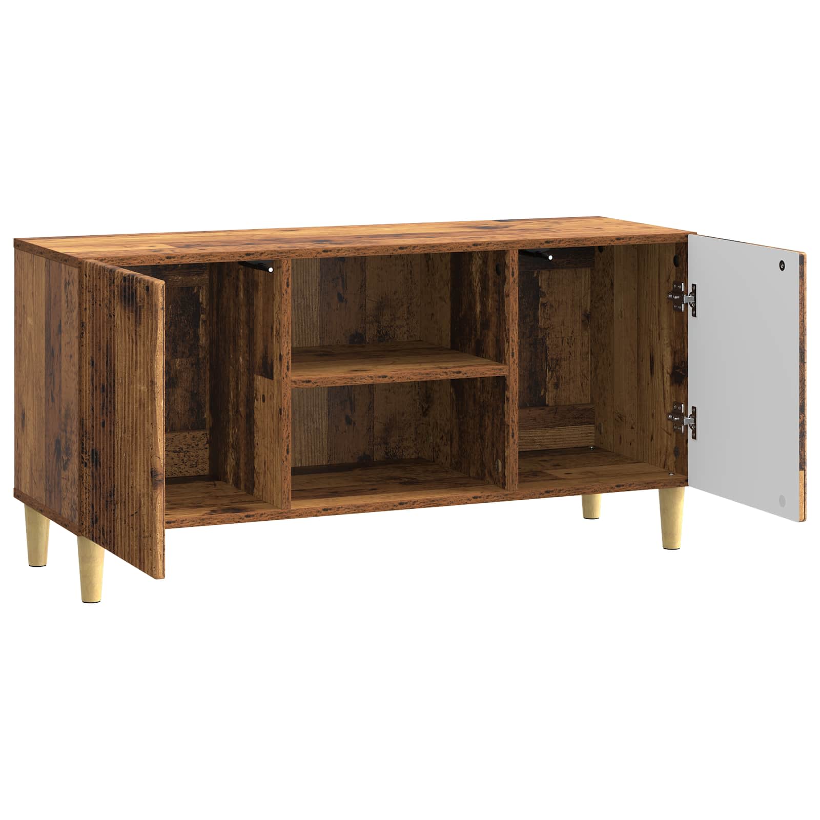 TV-Schränk 102 x 34,5 x 50 cm Altholz Holzwerkstoff