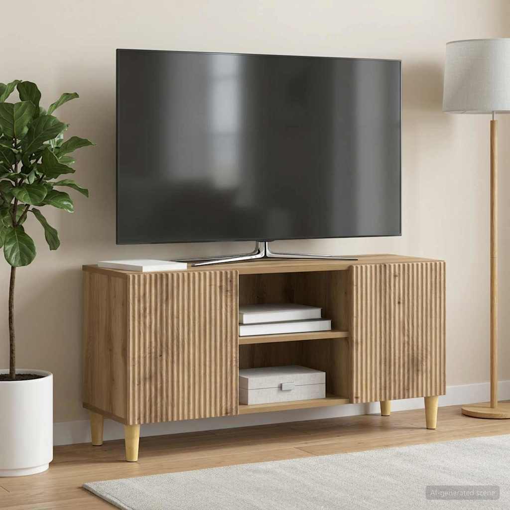 TV-Schränk 102 x 34,5 x 50 cm Artisan-Eiche Holzwerkstoff