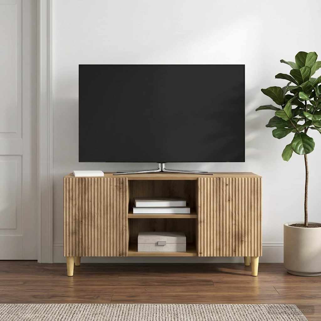 TV-Schränk 102 x 34,5 x 50 cm Artisan-Eiche Holzwerkstoff