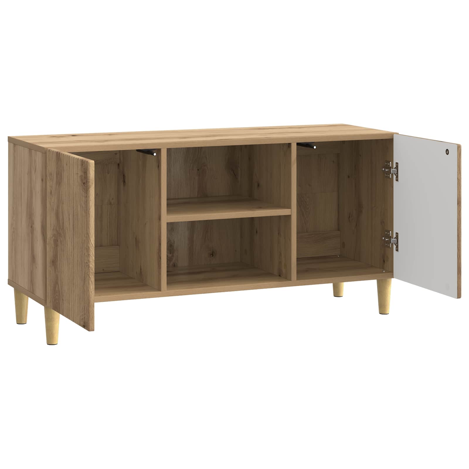TV-Schränk 102 x 34,5 x 50 cm Artisan-Eiche Holzwerkstoff