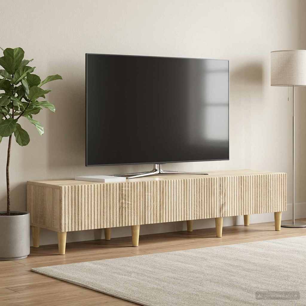 TV-Schränk Sonoma-Eiche 147 x 34,5 x 30 cm Holzwerkstoff