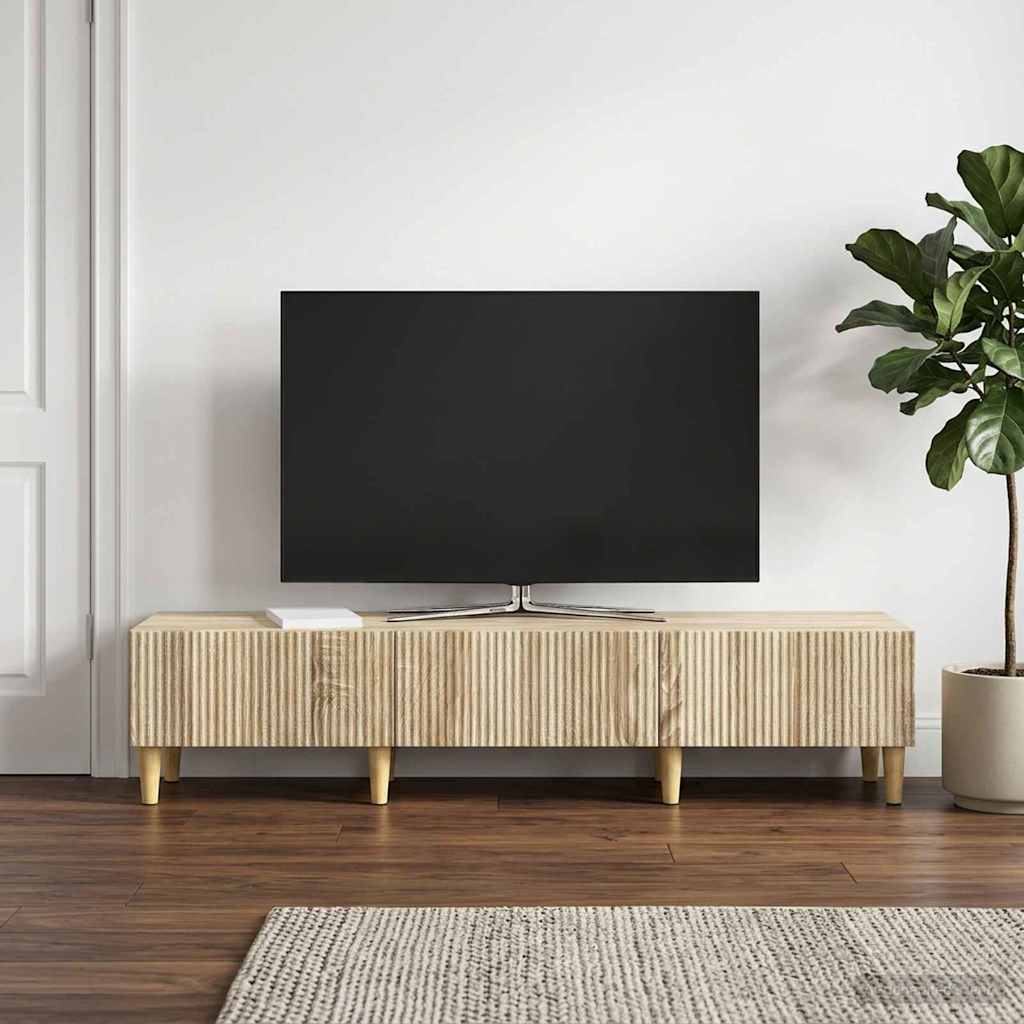 TV-Schränk Sonoma-Eiche 147 x 34,5 x 30 cm Holzwerkstoff