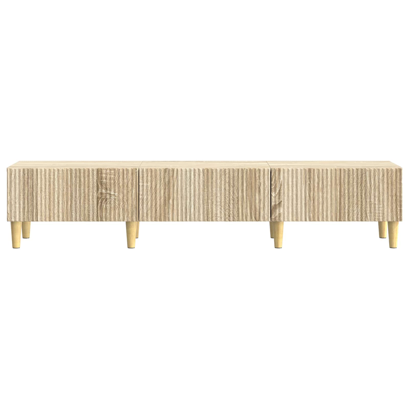TV-Schränk Sonoma-Eiche 147 x 34,5 x 30 cm Holzwerkstoff
