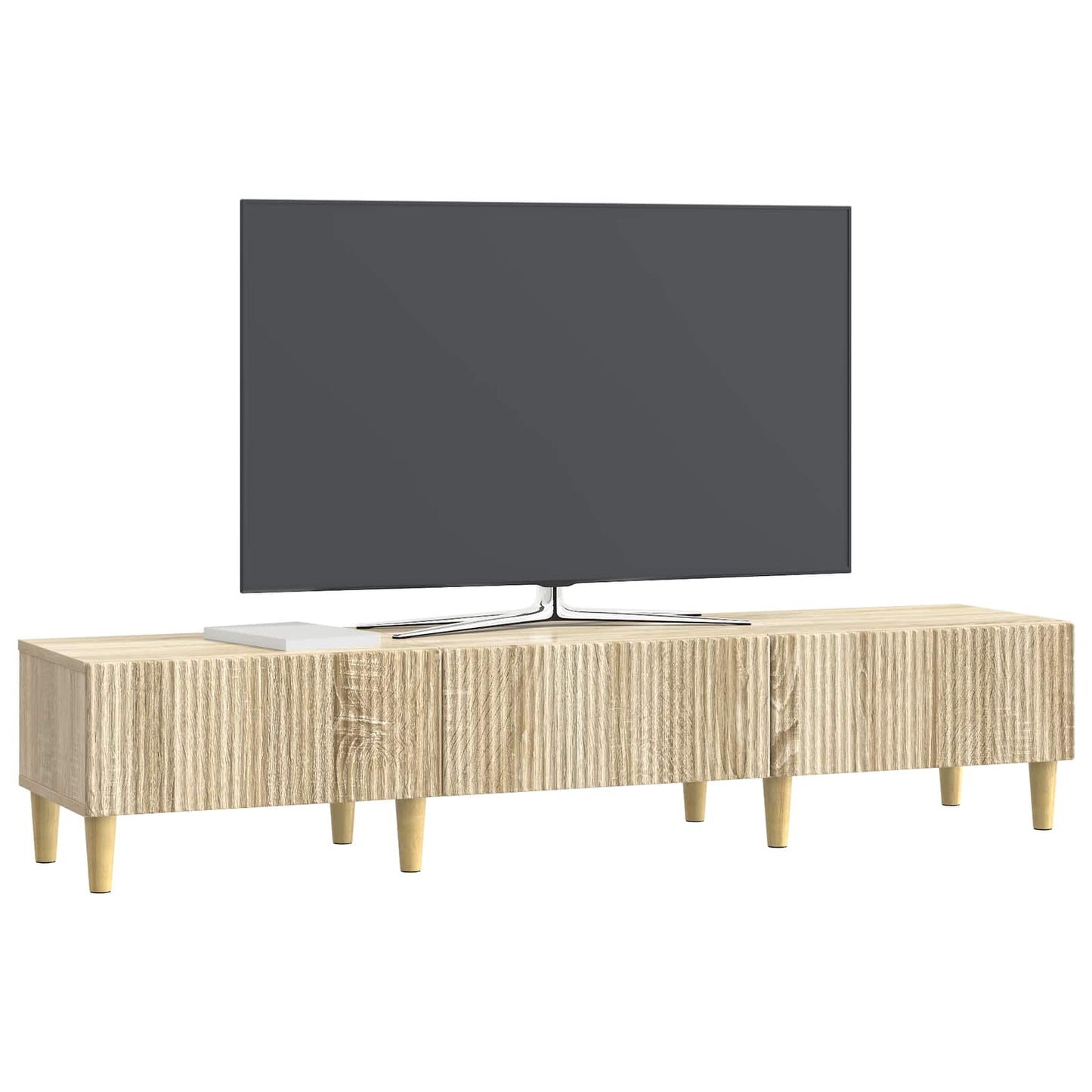 TV-Schränk Sonoma-Eiche 147 x 34,5 x 30 cm Holzwerkstoff