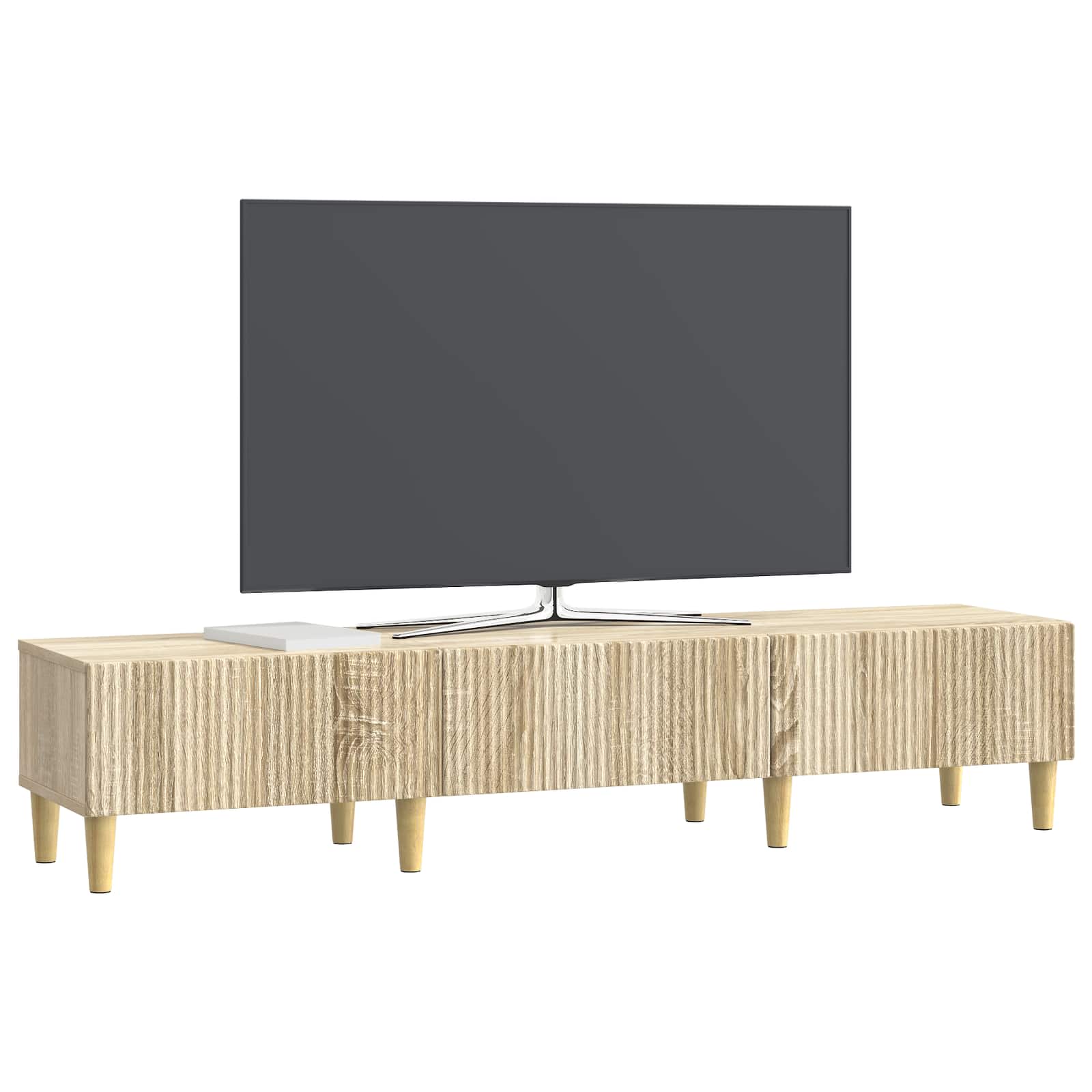 TV-Schränk Sonoma-Eiche 147 x 34,5 x 30 cm Holzwerkstoff