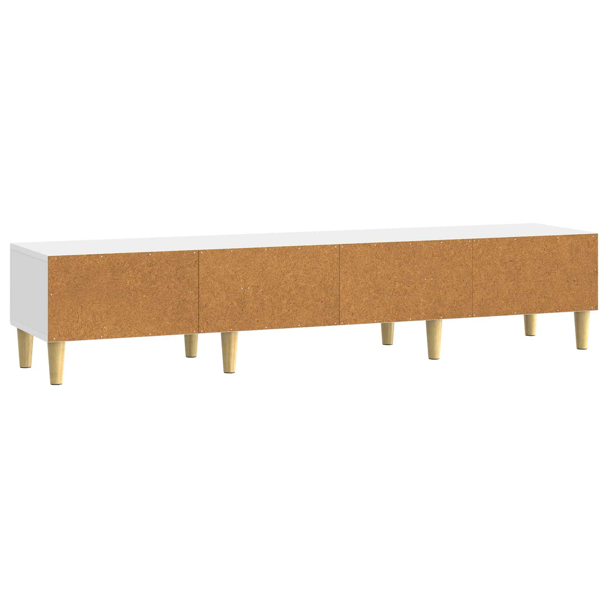 TV-Schränk Hochglanz Weiß 147 x 34,5 x 30 cm Holzwerkstoff