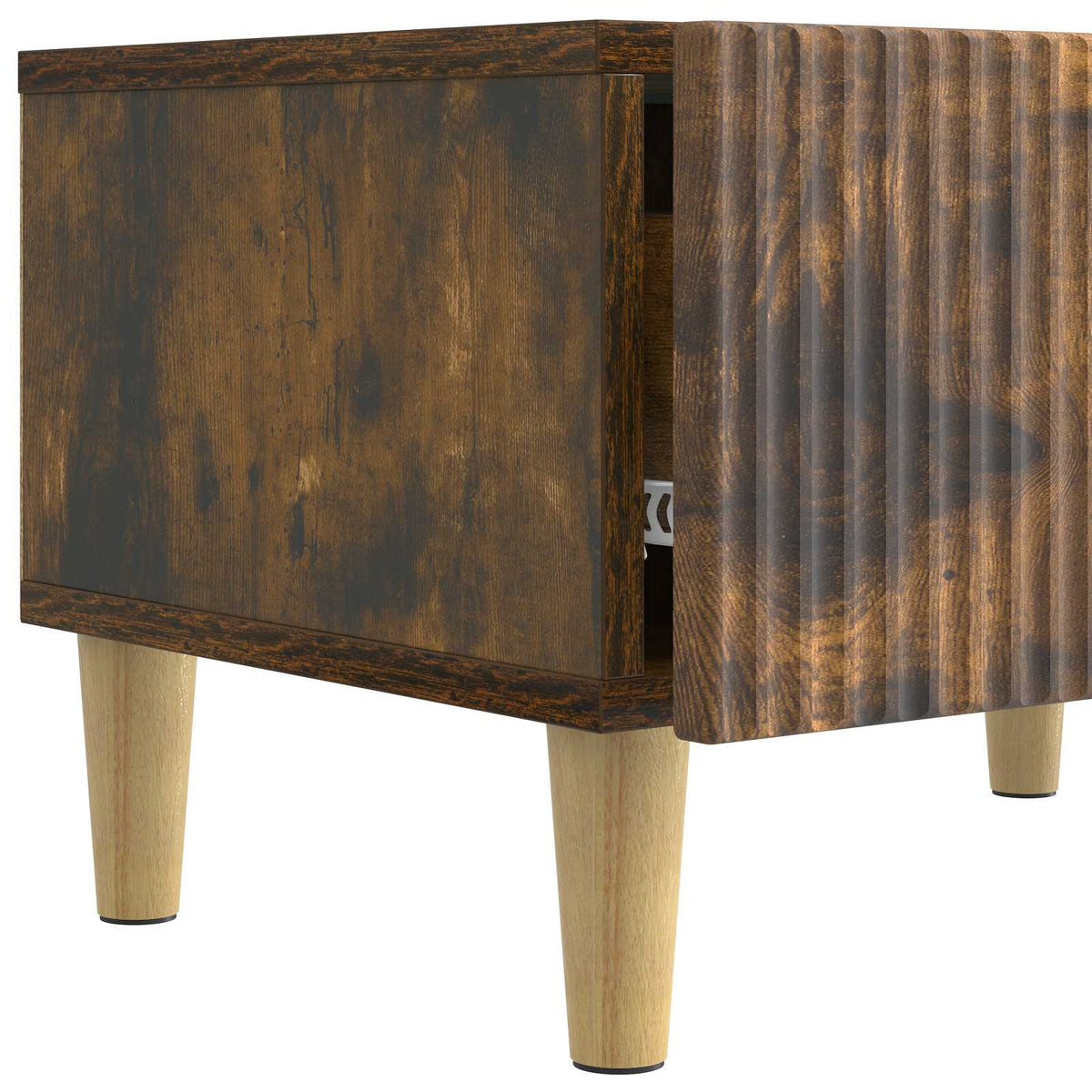 TV-Schränk Geräucherte Eiche 147 x 34,5 x 30 cm Holzwerkstoff