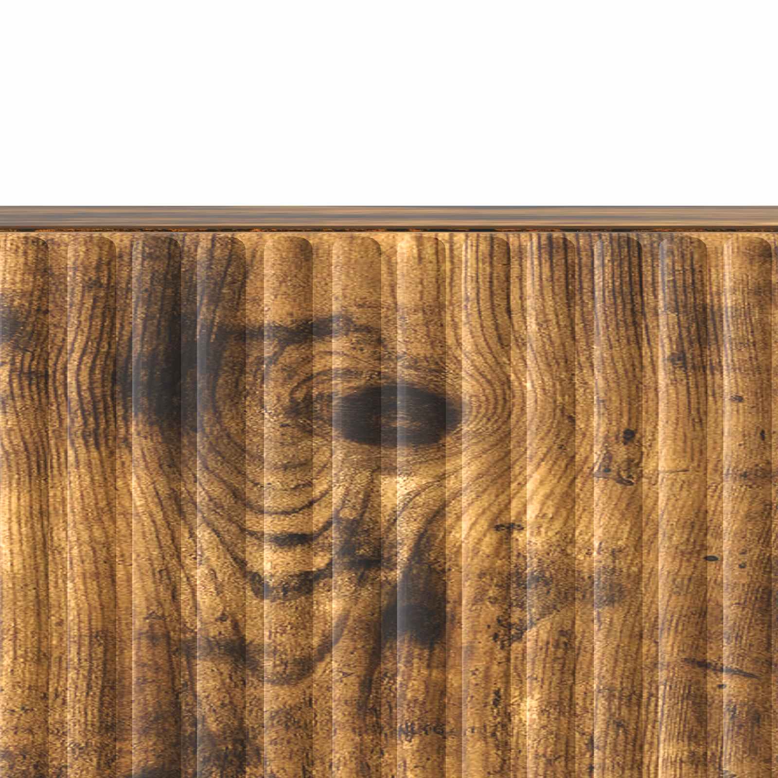 TV-Schränk Geräucherte Eiche 147 x 34,5 x 30 cm Holzwerkstoff