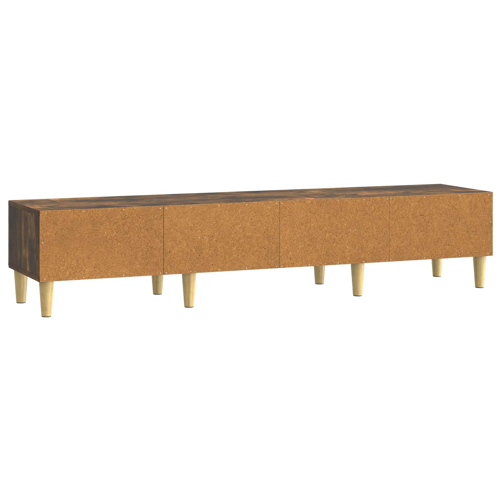 TV-Schränk Geräucherte Eiche 147 x 34,5 x 30 cm Holzwerkstoff