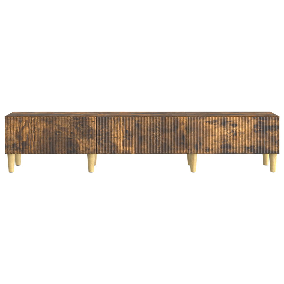 TV-Schränk Geräucherte Eiche 147 x 34,5 x 30 cm Holzwerkstoff