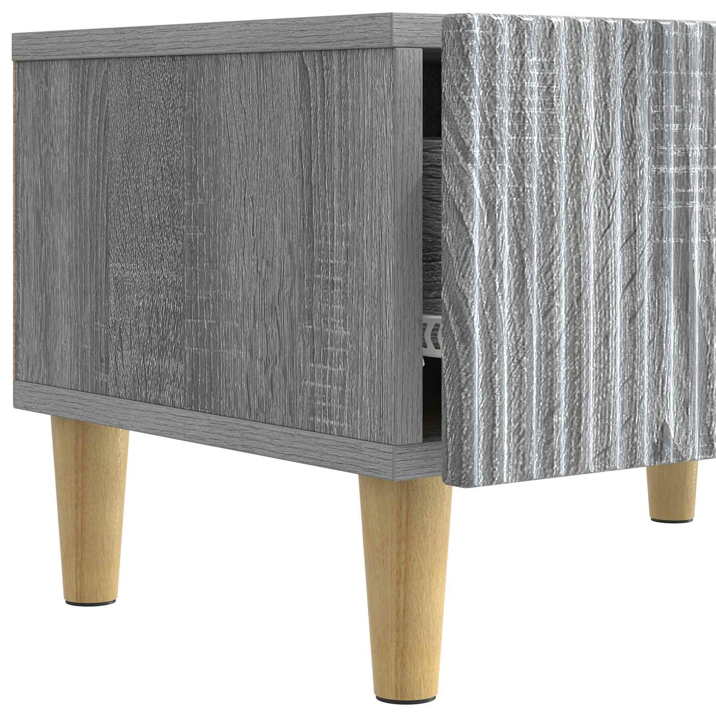 TV-Schränk Graues Sonoma 147 x 34,5 x 30 cm Holzwerkstoff