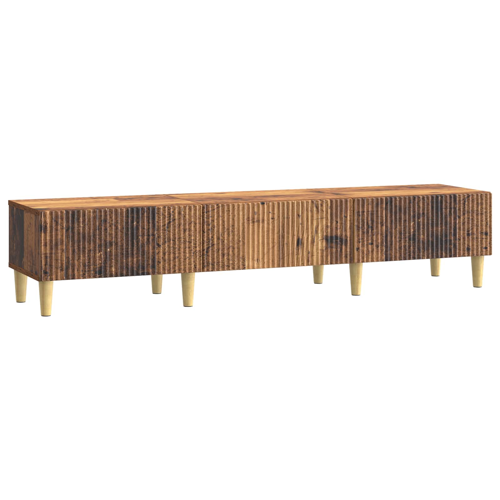 TV-Schränk Altholz 147 x 34,5 x 30 cm Holzwerkstoff