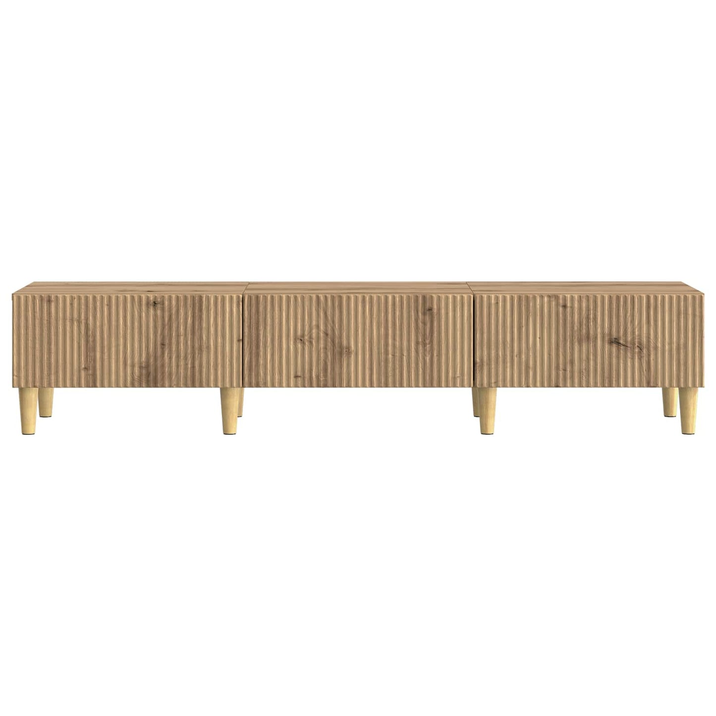 TV-Schränk 147 x 34,5 x 30 cm Artisan-Eiche Holzwerkstoff