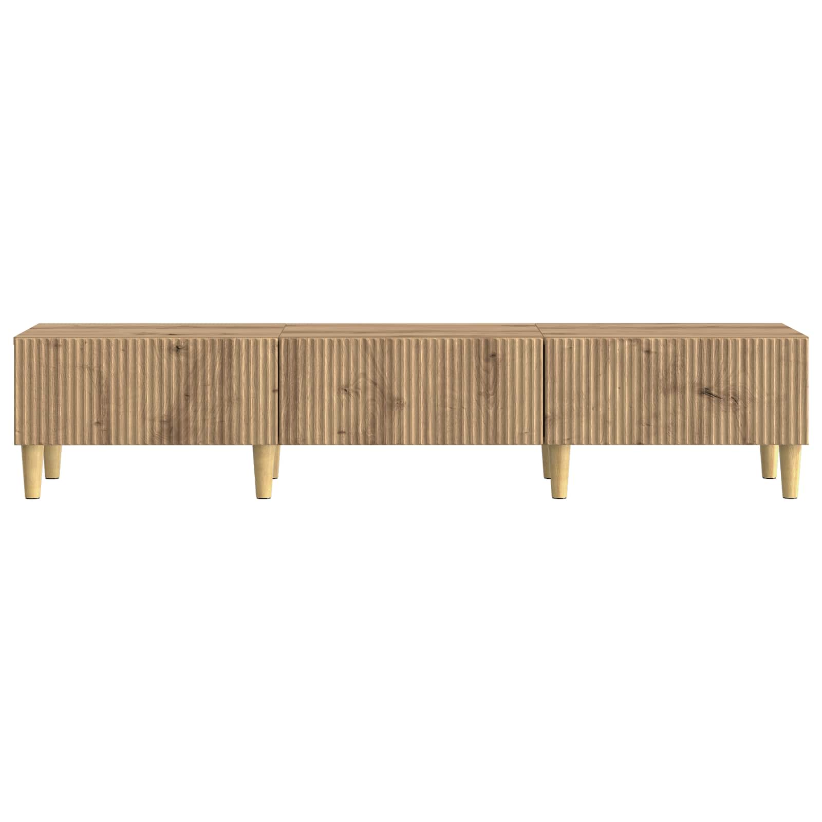 TV-Schränk 147 x 34,5 x 30 cm Artisan-Eiche Holzwerkstoff