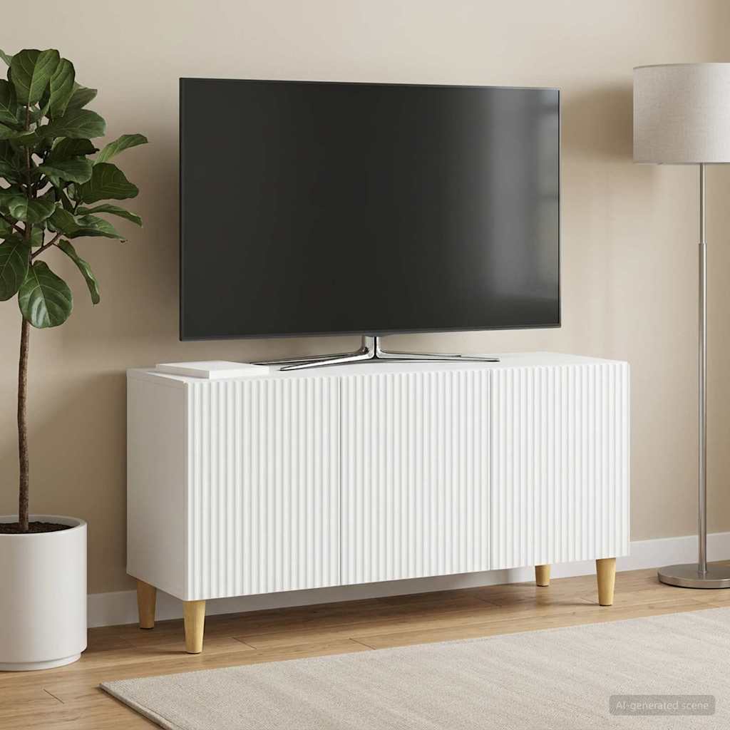 TV-Schränk Weiß 99 x 34,5 x 50 cm Holzwerkstoff