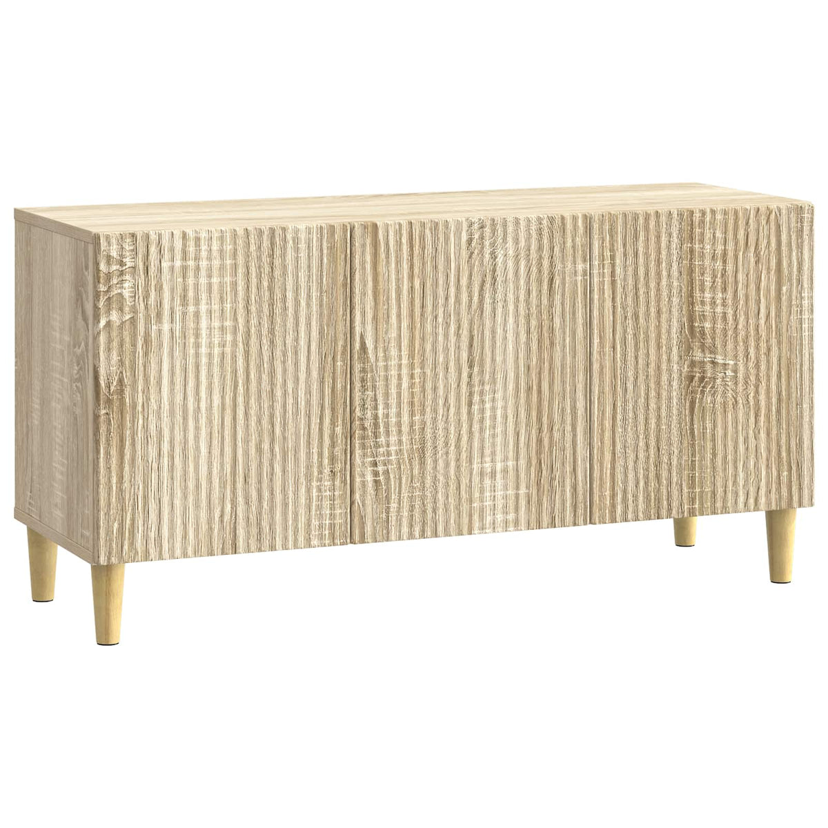 TV-Schränk 99 x 34,5 x 50 cm Sonoma-Eiche Holzwerkstoff