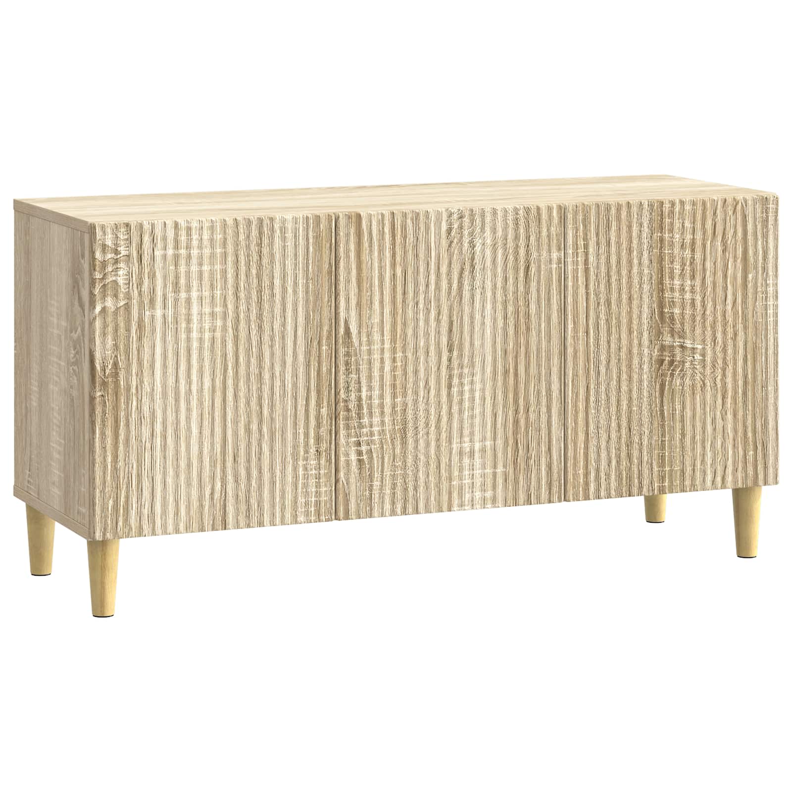 TV-Schränk 99 x 34,5 x 50 cm Sonoma-Eiche Holzwerkstoff