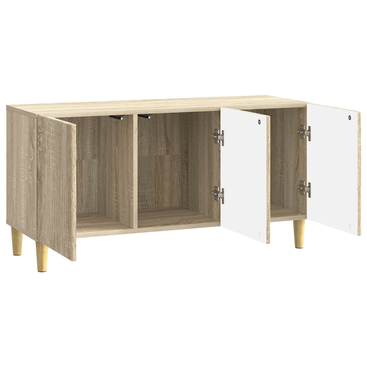TV-Schränk 99 x 34,5 x 50 cm Sonoma-Eiche Holzwerkstoff