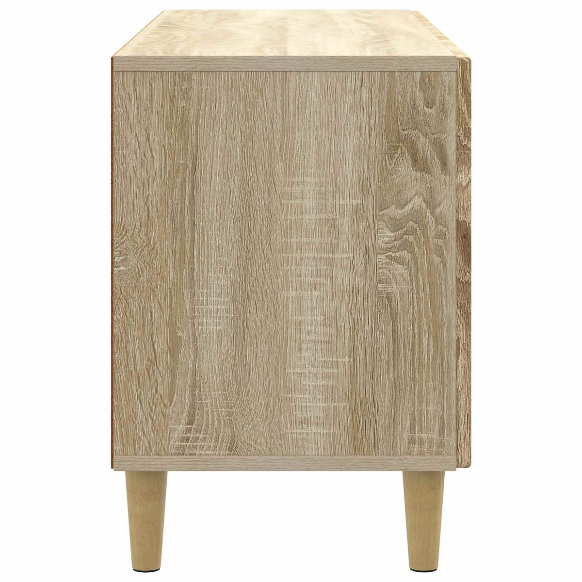 TV-Schränk 99 x 34,5 x 50 cm Sonoma-Eiche Holzwerkstoff