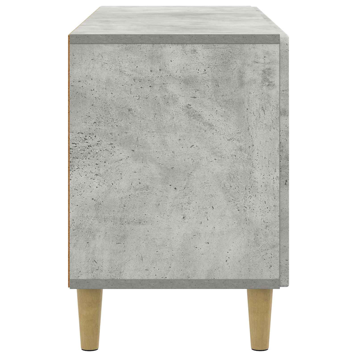 TV-Schränk 99 x 34,5 x 50 cm Betongrau Holzwerkstoff