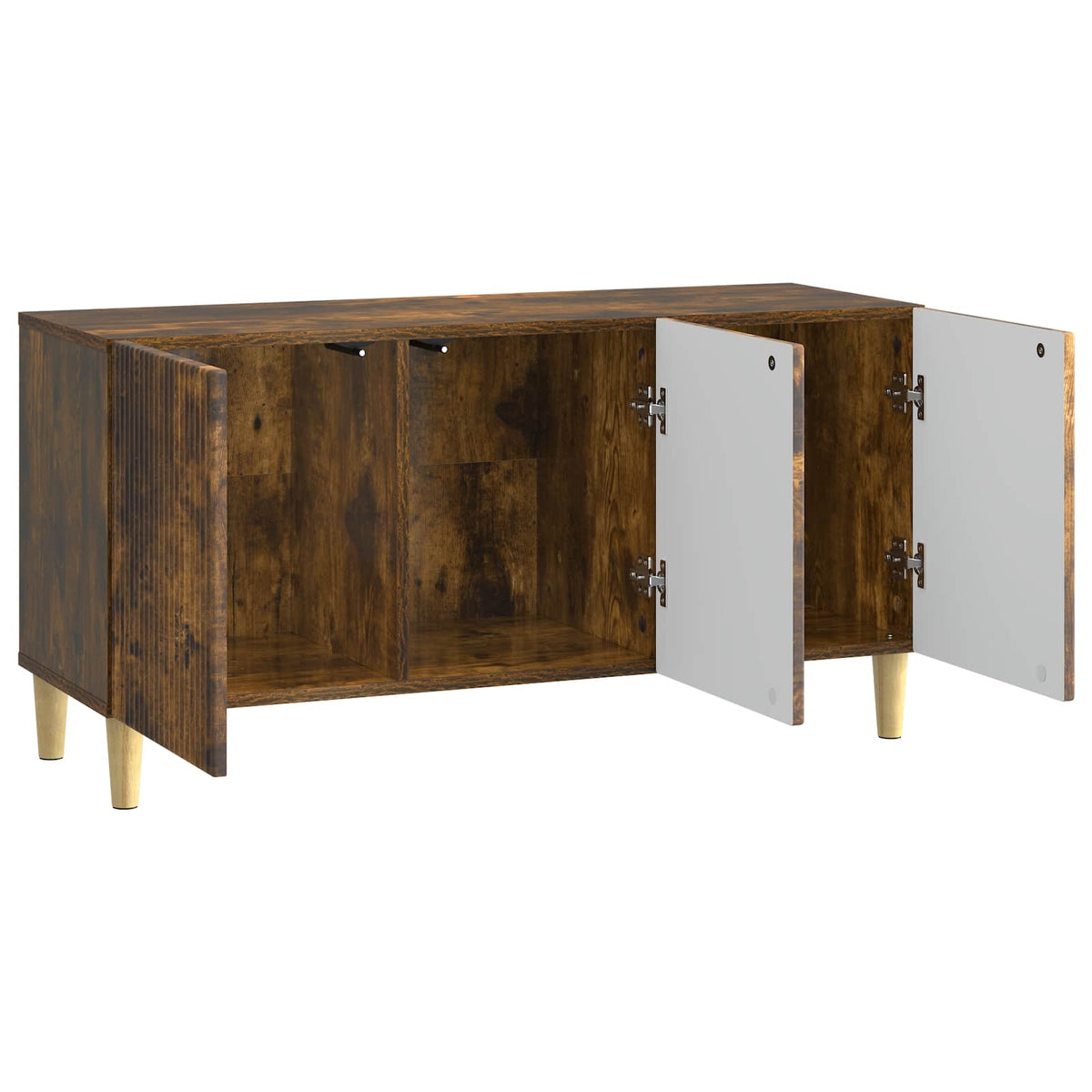 TV-Schränk 99 x 34,5 x 50 cm Räuchereiche Holzwerkstoff