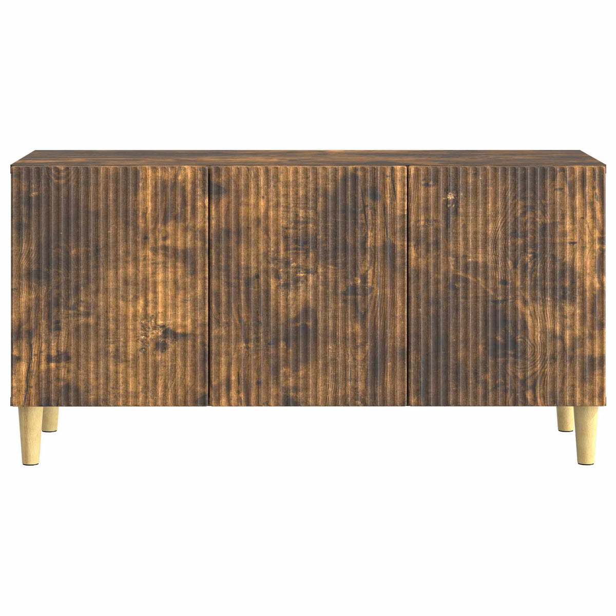 TV-Schränk 99 x 34,5 x 50 cm Räuchereiche Holzwerkstoff