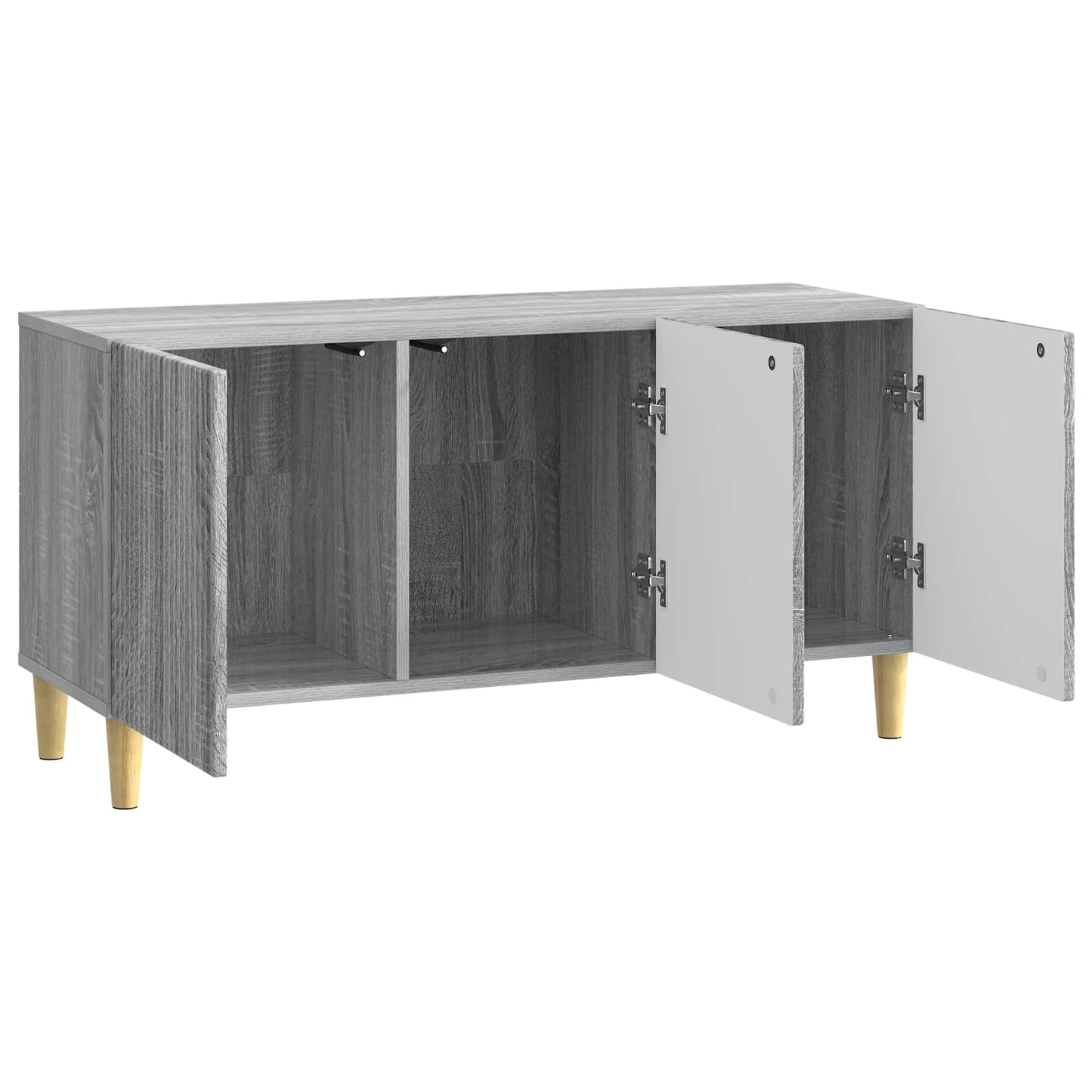 TV-Schränk 99 x 34,5 x 50 cm Sonoma-Grau Holzwerkstoff