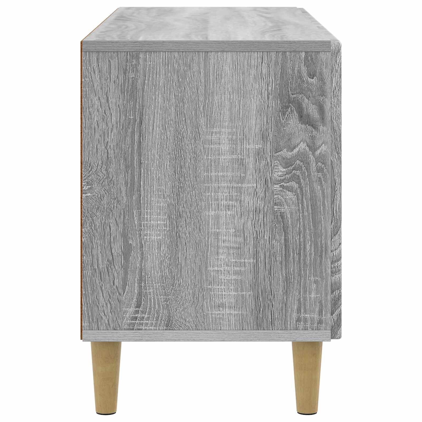 TV-Schränk 99 x 34,5 x 50 cm Sonoma-Grau Holzwerkstoff