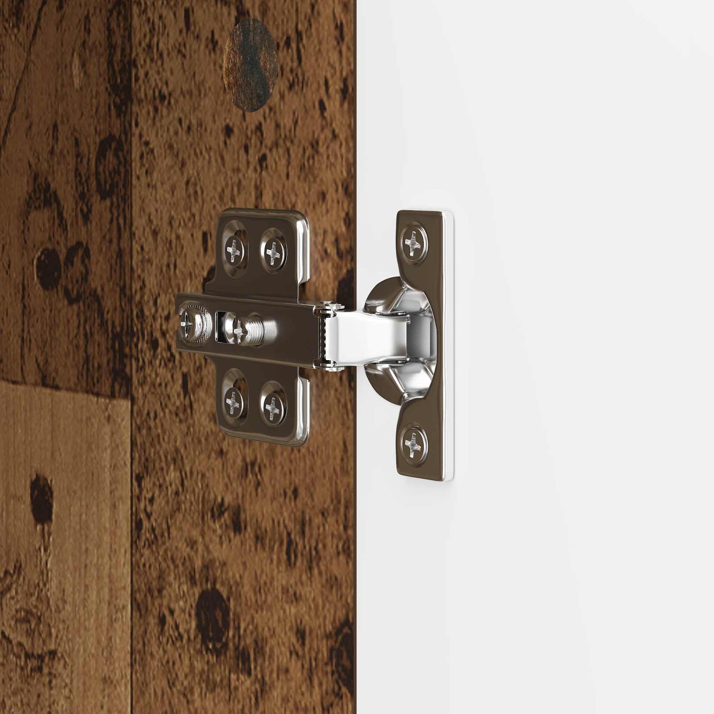 TV-Schränk 99 x 34,5 x 50 cm Altholz Holzwerkstoff