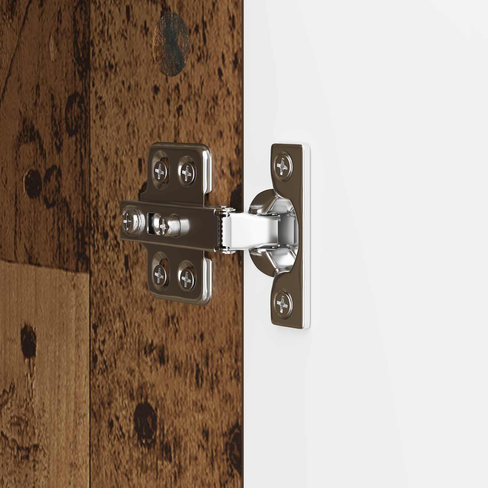 TV-Schränk 99 x 34,5 x 50 cm Altholz Holzwerkstoff