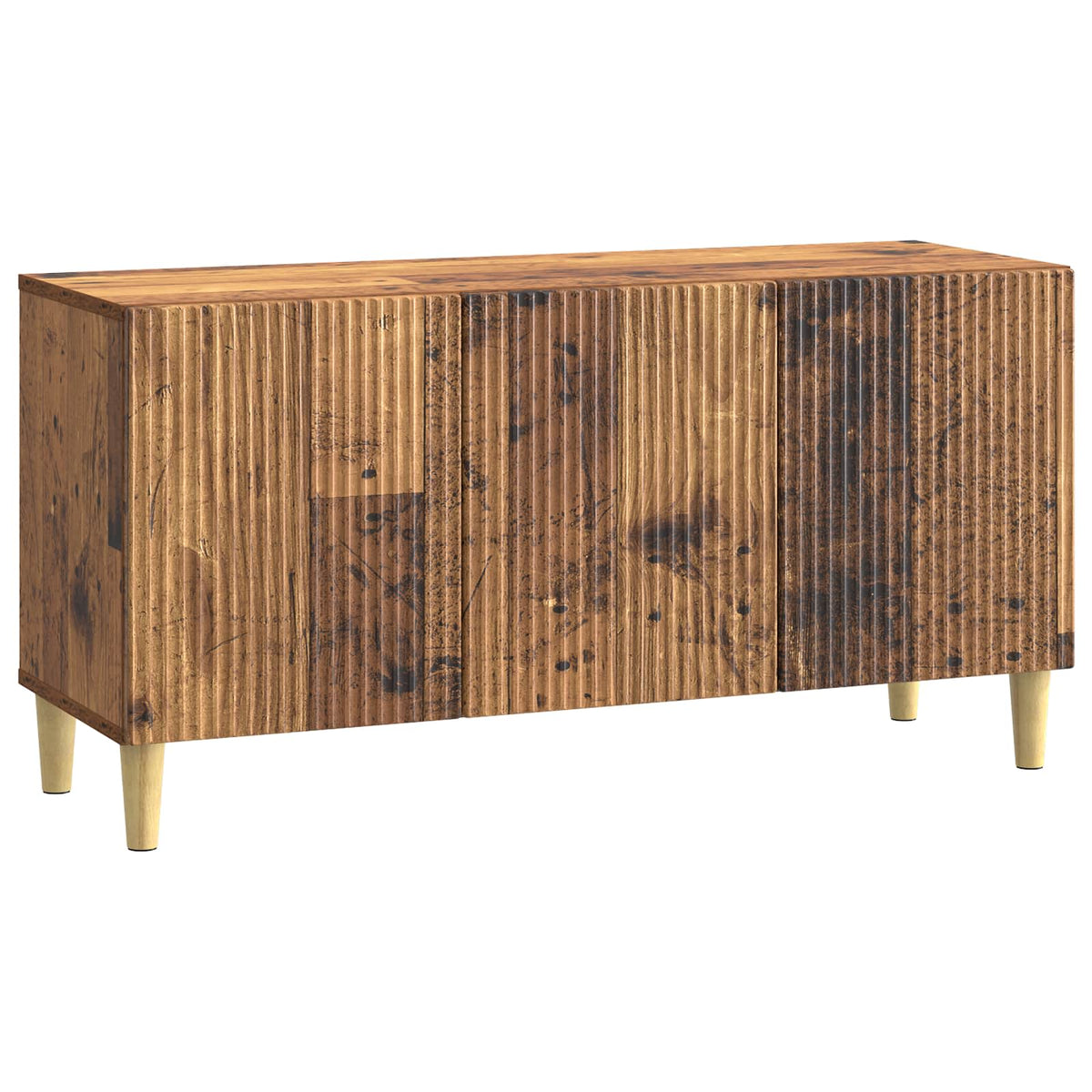 TV-Schränk 99 x 34,5 x 50 cm Altholz Holzwerkstoff