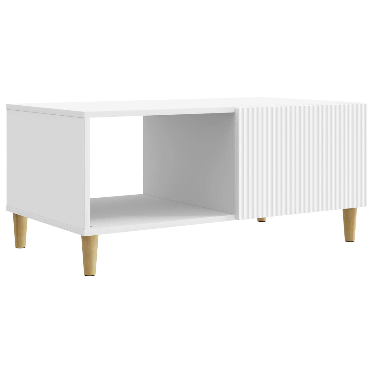 Couchtisch Weiß 90 x 50 x 40 cm Holzwerkstoff