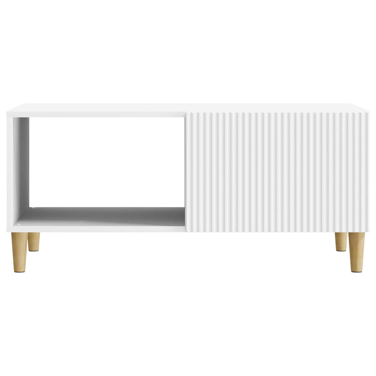 Couchtisch Weiß 90 x 50 x 40 cm Holzwerkstoff