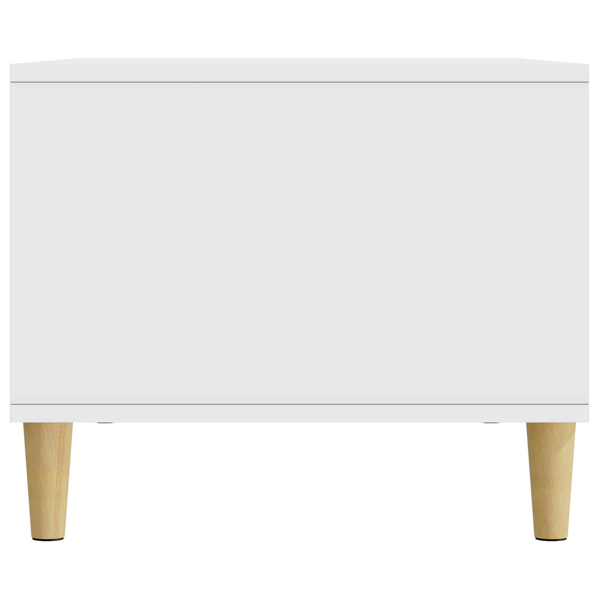 Couchtisch Weiß 90 x 50 x 40 cm Holzwerkstoff