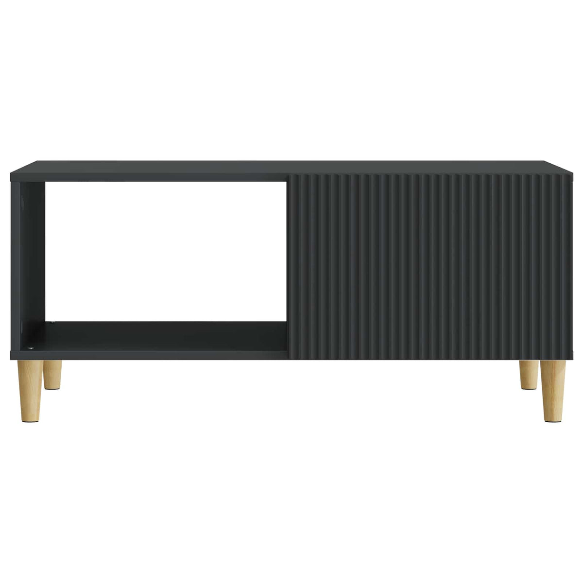 Couchtisch Schwarz 90 x 50 x 40 cm Holzwerkstoff